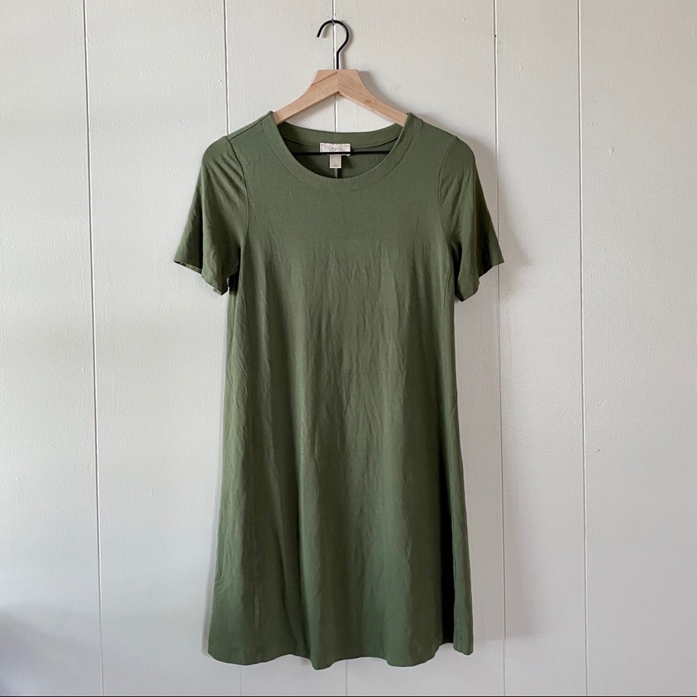 LOFT Casual Cotton Swing Dress